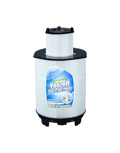 Yoozell Pool Filter S8M150 Sta-Rate System 3 170147 Pentair Modular Media 450 25022-0203s-25021-0202s Inner and Outer Cartridge Replacement Kit 2