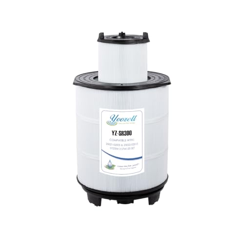 Yoozell YZ688E. System 3 S7M120 Pool Filter Inner&Outer Replacement 25021-0200S 25022-0201S Darlly SR300 300Sq.ft Inground Pool Cartridges