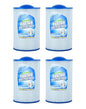 Yoozell 7350 Spa Filter Cartridge Replaces for C-7350, Caldera 50, Filbur FC-3963, PCD50N, 1019401, 73532,50 sq.ft hot tub Filter, 4 Pack