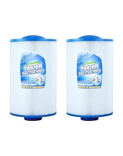 Yoozell Filtration Products New Spa Filter Cartridges Fit: UNICEL 6CH-47-FILBUR FC-0315-Pleatco PTL47W-P4