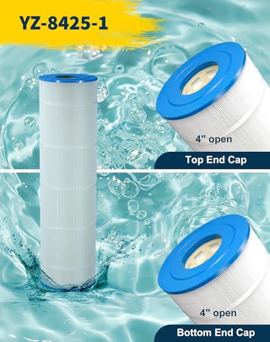 Yoozell PLFPJANCS250 Pool Filter Replaces for C-8425, Filbur FC-0824, Jandy CS250, R0462500, 17-175-3630, XLS-830, Darlly 82501, 250 Sq.Ft Swimming Pool Filter Cartridge
