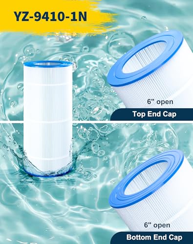 Yoozell C-9410 Pool Filter Replacement Compatible with PLF100A, Pentair CC100, CCRP100, PAP100, PAP100-4, Ultral-C3, R173215, Filbur FC-0686, 59054200, 160316, 160354, Predator 100 Filter Cartridge
