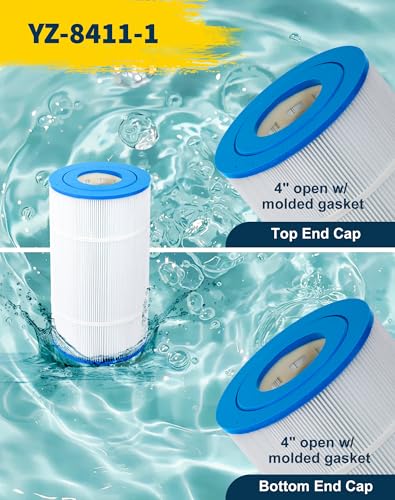 Swimming Pool Filter Replaces for C-8411, Filbur FC-1255, PWWCT75, Ultral-B6, Waterway 817-0075N, Waterway Clearwater II 75, CX760RE, C751, Darlly 80755, 75 Sq.Ft Filter Cartridge
