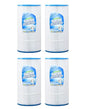 Yoozell Swimming Pool Filter Replaces for C-8311, Filbur FC-1285, CCX1000RE (CC 1000E), XStream CC1000RE, PXST100, PLFPXST100, Darlly 81005, 100 Sq.Ft Filter Cartridge, 4 Pack