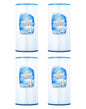 Yoozell 4429 Spa Filter Cartridge Replaces for Unicel C-4429, DSF25-50, FC-3082, Nemco 30, Darlly 40302, 30 sq.ft Hot Tub Filter, 4 Pack
