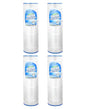 Yoozell Swimming Pool Filter Replaces for C-8420, Filbur FC-1211, CX2020RE, PWWPC200, Pro Clean 200, 817-0200P, CX1900RE, PA190, Darlly 82002, 200 Sq.Ft Filter Cartridge, 4 Pack