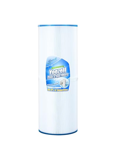 Yoozell PRB50-In Spa Filter Cartridge Compatible with Unicel C-4950 50Sq.ft Guardian 413-212-02 Filbur Fc-2390 03Fil1600 17-2380 Darlly 40506 0 Pack…