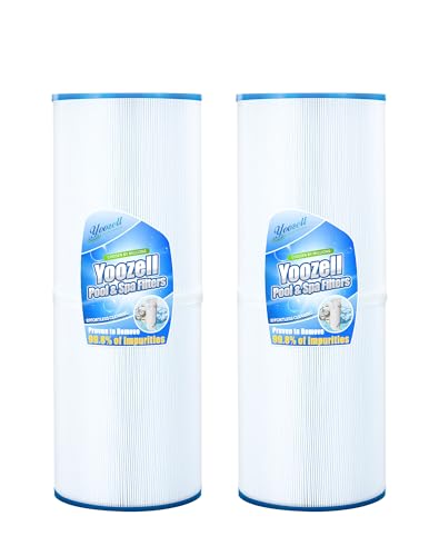 Yoozell PRB50-In Spa Filter Cartridge Compatible with Unicel C-4950 50Sq.ft Guardian 413-212-02 Filbur Fc-2390 03Fil1600 17-2380 Darlly 40506 0 Pack…