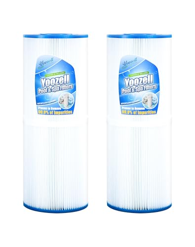 Yoozell PRB25-In Spa Filter Cartridge Compatible with Unicel c-4326 25Sq.ft Guardian 413-106 Filbur FC-2375 Pentair R173429 Darlly 42513