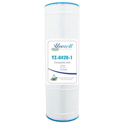 Yoozell Swimming Pool Filter Replaces for C-8420, Filbur FC-1211, CX2020RE, PWWPC200, Pro Clean 200, 817-0200P, CX1900RE, PA190, Darlly 82002, 200 Sq.Ft Filter Cartridge, 1 Pack